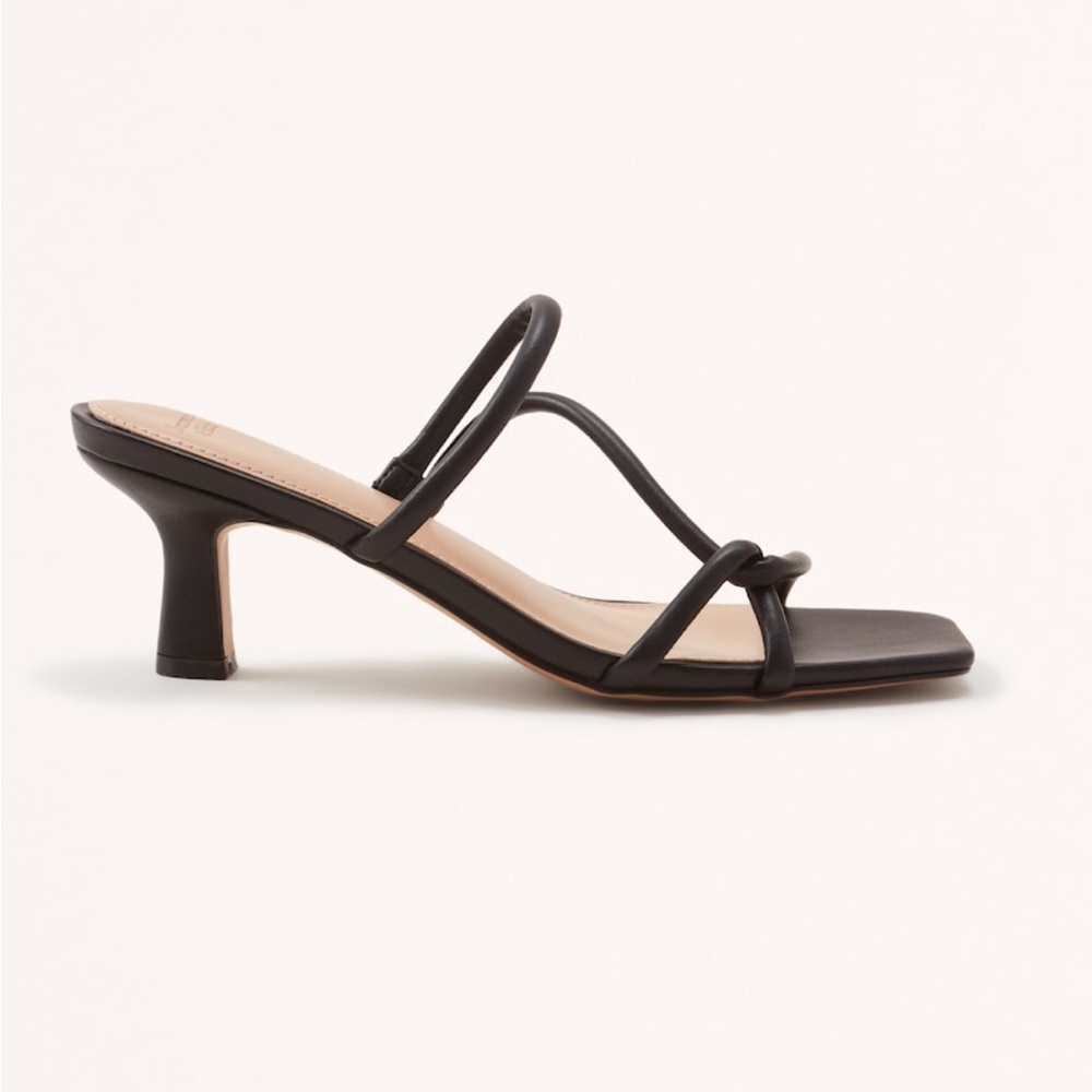 Abercrombie & Fitch ‘Twist-Strap Heeled Sandal’ Size 9.5